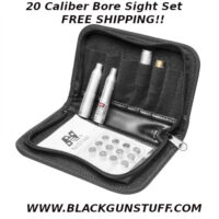 20 Caliber Laser Bore Sight Set