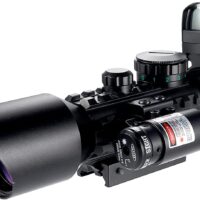 LASER RED DOT SCOPE COMBO